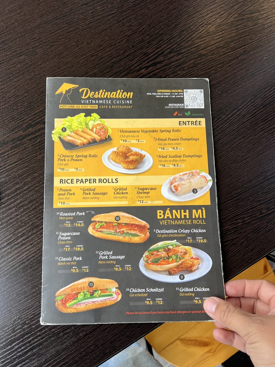 Menu Destination Vietnamese Cuisine-10